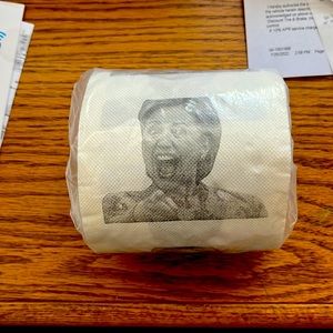 Hillary Clinton toilet paper